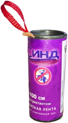 Лента липкая от мух "Синд" BYK041 /100 /1000