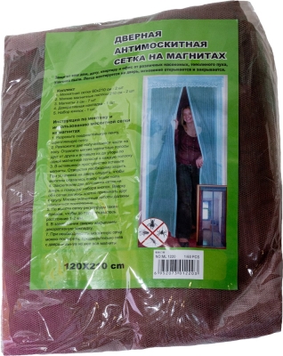 Штора на магнитах ML1220 120*210см /10