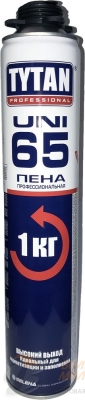 Пена монтажная "TYTAN-65 UNI" профессиональная 750 мл /12