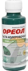 Колер паста изумруд №14 Ореол универс. 100 мл /6