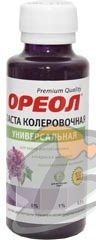 Колер паста сиреневый №11 Ореол универс. 100 мл /6