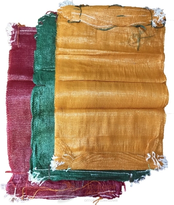 Сетка овощная 50*80 см, 30 кг, (зеленая, красная, желтая) /50 /2000