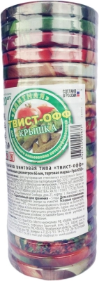 Крышка винтовая  "Элитная" твист-офф  66 малая, литография /20 /400