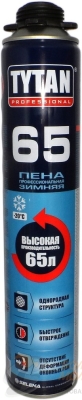 Пена монтажная "TYTAN-65" профессиональная ЗИМНЯЯ 750 мл /12
