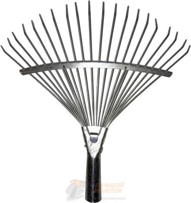 Грабли веерные проволочные оцинкованные