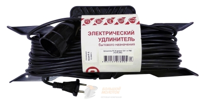 Удлинитель на рамке (ОРАНЖЕВЫЙ) 20 м РС16 10А ПВС 2*0,75 /10