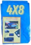 Тент ПХВ синий    4* 8 м (140 г/м2) /8