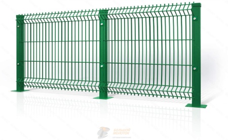 Панель 3D d=4 2*2,5 м зел. /170