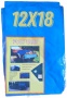 Тент ПХВ синий   12*18 м (140 г/м2) /1