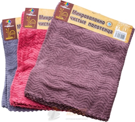 Салфетка из микрофибры для мытья полов XL 994 70*100см /6 /420