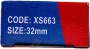 Замок навесной Красный 32 мм XS663 /240